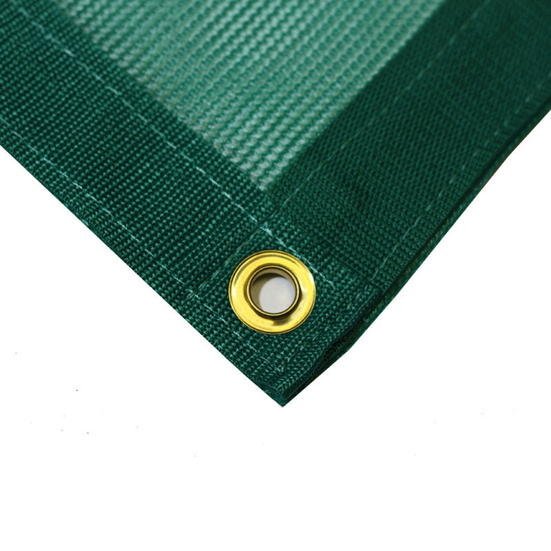 HDPE Mesh Tarp Truck Cover Udendørs vindtæt baldakin med gennemføringer til parkering af trailer fiskedam