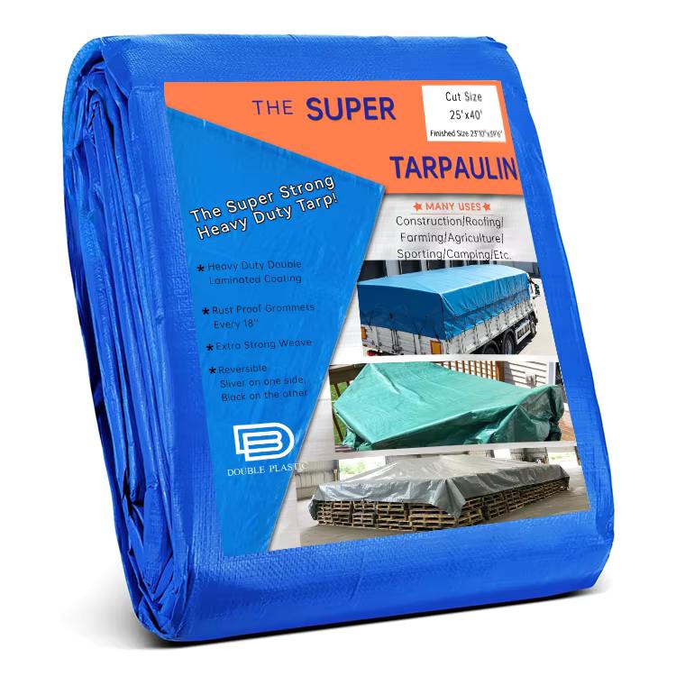 PE presenning ark Multi-Purpose Medium Vægt Vandtæt Heavy Duty Vindtæt PE presenning