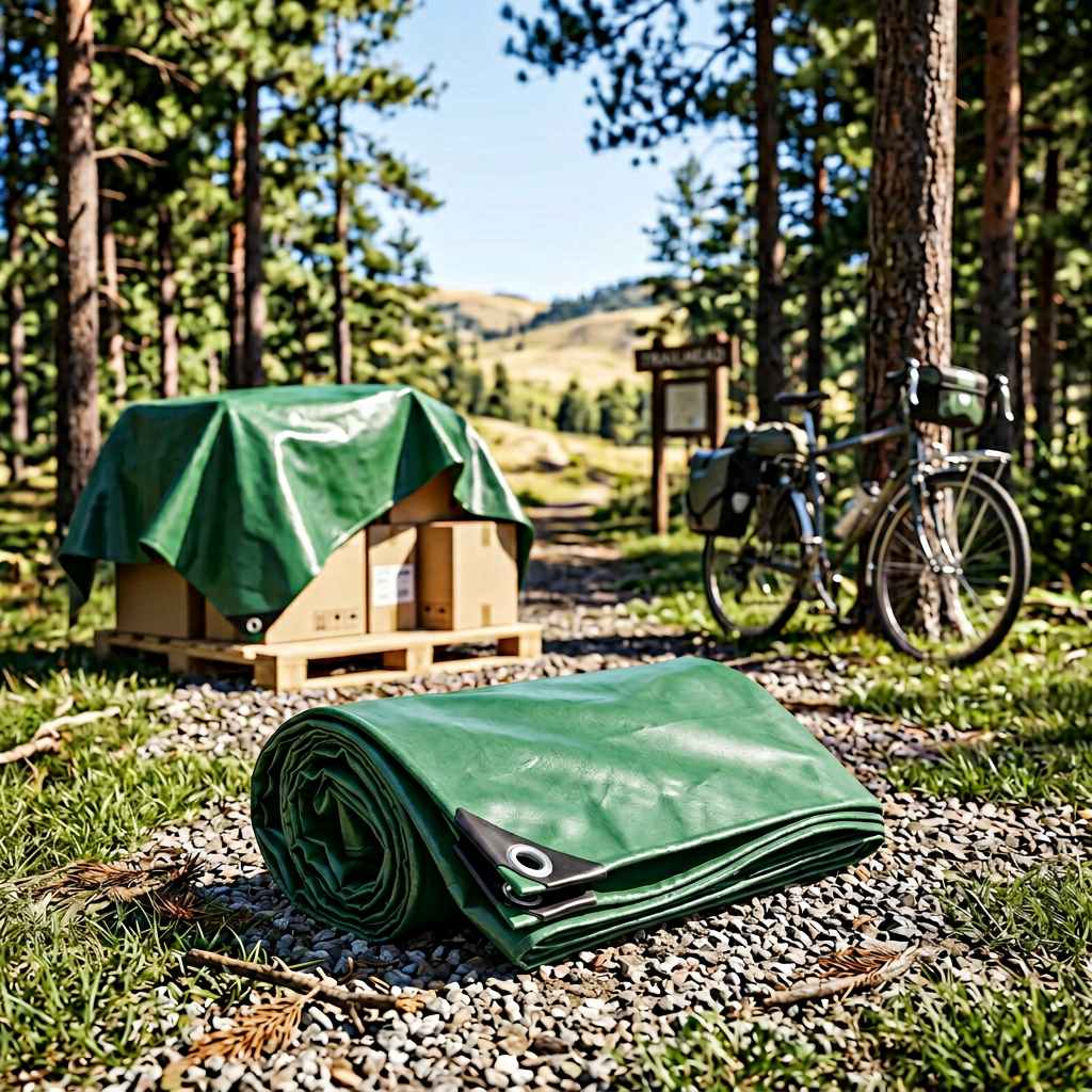 PVC Tarps Heavy Duty Vandtæt Slidfast Presenning
